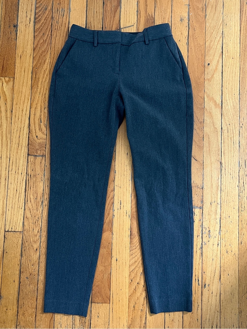 EUC Express Charcoal Skinny Columnist Dress Pants